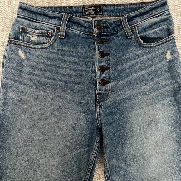 Abercrombie & Fitch Women’s Simone High Rise Ankle Jeans Size 28/6R - Picture 8 of 8